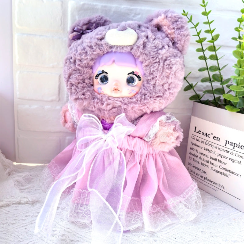 Clothes only)Enchanting Princess Dress for 40CM Liila 600 V2 NOMMI 400% BB3 400%- Perfect for Every Royal Adventure