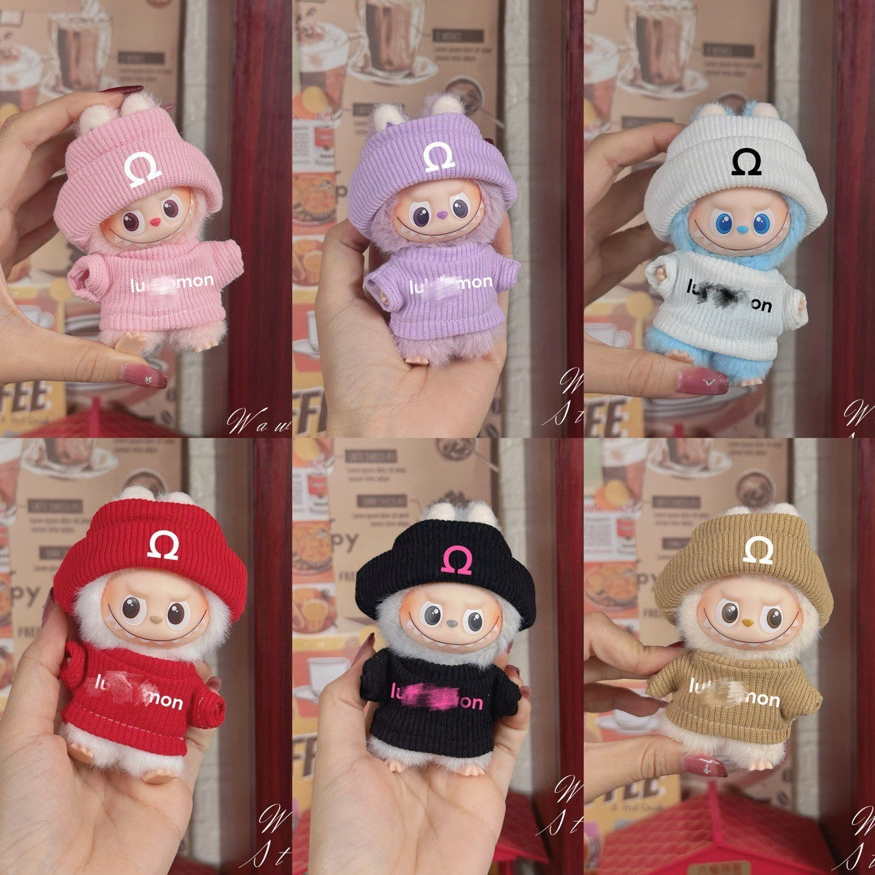 Only Clothes) MINI Labubu 4.0 Compatible Replacement Tennis Wear – Experience the Fusion of Style and Functionality