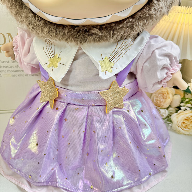 Only Clothes for Sale] Adorable Outfits for 58cm ZIMOMO Labubu Dolls - Trendy Styles & Vibrant Colors to Spark Imagination