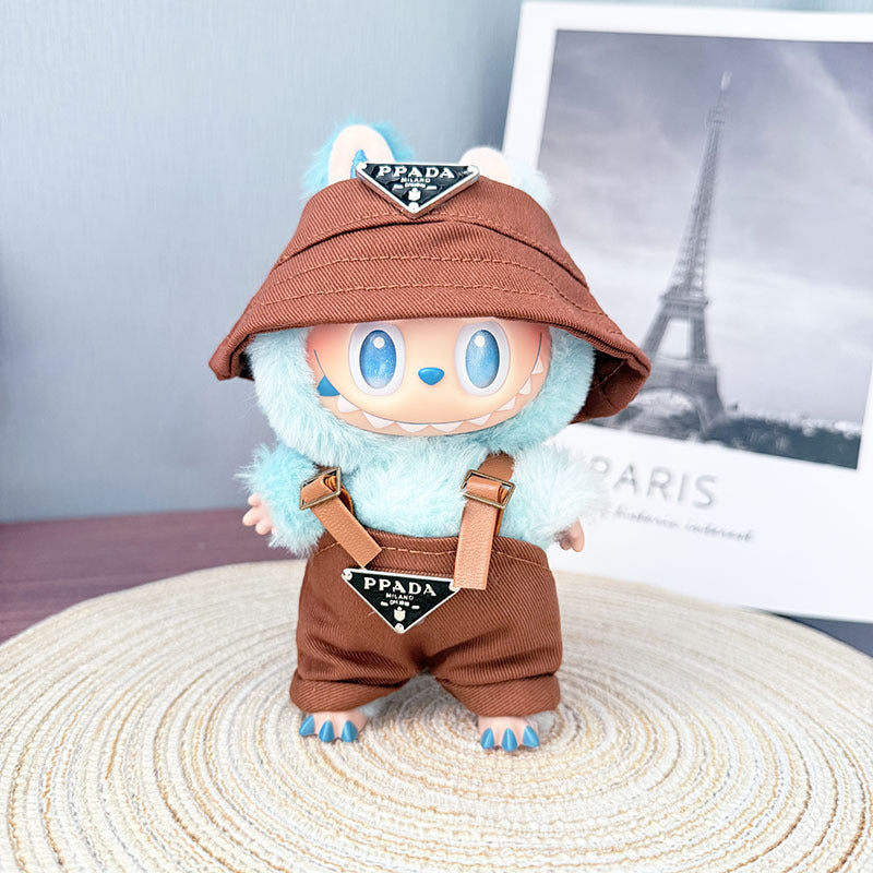 Only Clothes) Adorable Labubu Overalls Set - Trendy & Durable, Ideal for Growing Kids, Perfect for Any Season