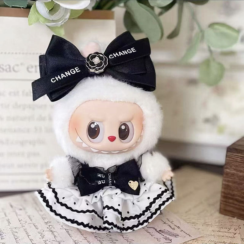 【Only Doll Clothes】Chic Labubu Suspender Set: Perfect for Playtime or Parties – Dress Your Child in This Stylish & Cozy Outfit Today
