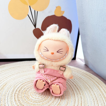 【Only Doll Clothes】Chic Labubu Suspender Set: Perfect for Playtime or Parties – Dress Your Child in This Stylish & Cozy Outfit Today