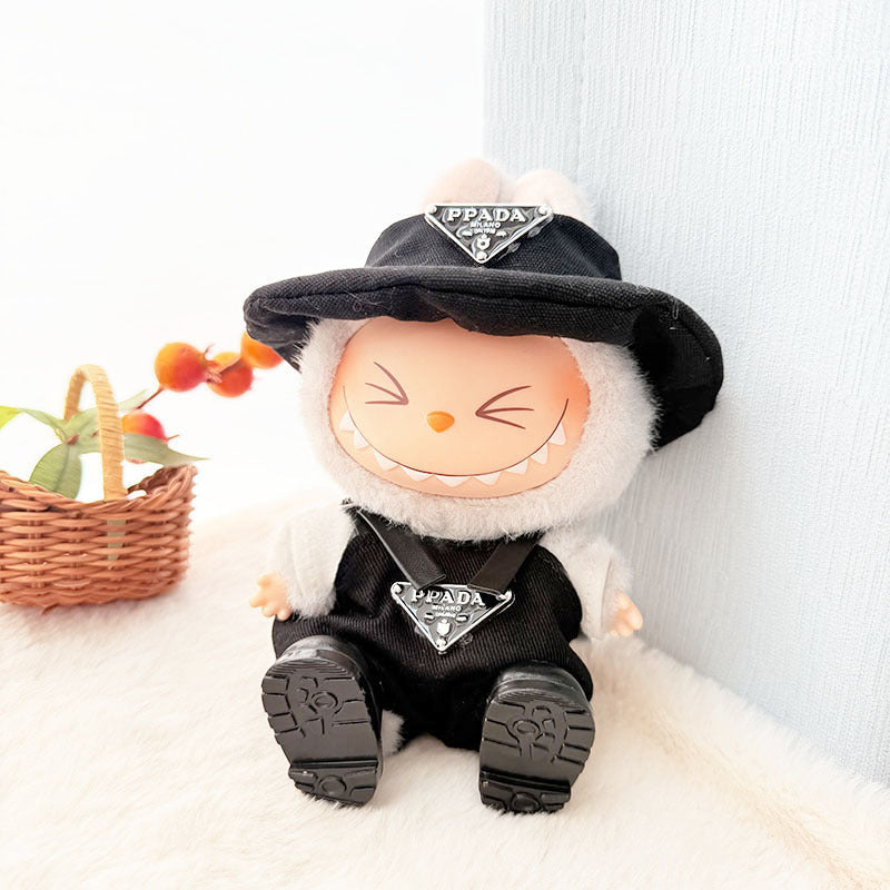 【Only Doll Clothes】Chic Labubu Suspender Set: Perfect for Playtime or Parties – Dress Your Child in This Stylish & Cozy Outfit Today