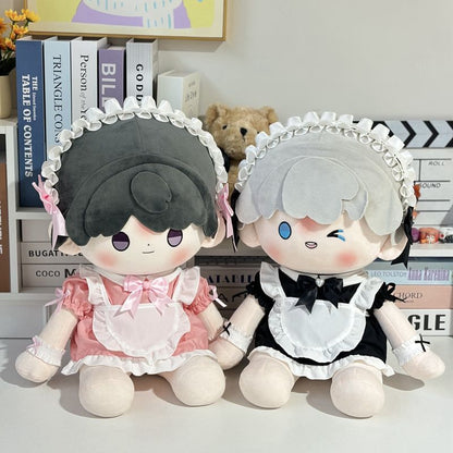 Clothes only)Adorable Maid Outfit Set for 40cm BB3 V4 - Perfect Cosplay Costume for Doll Lovers