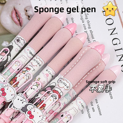 5pc)Unleash Your Creativity with High-Value Click Metal Sticker Gel Pen – A Must-Have for Collectors and Fans