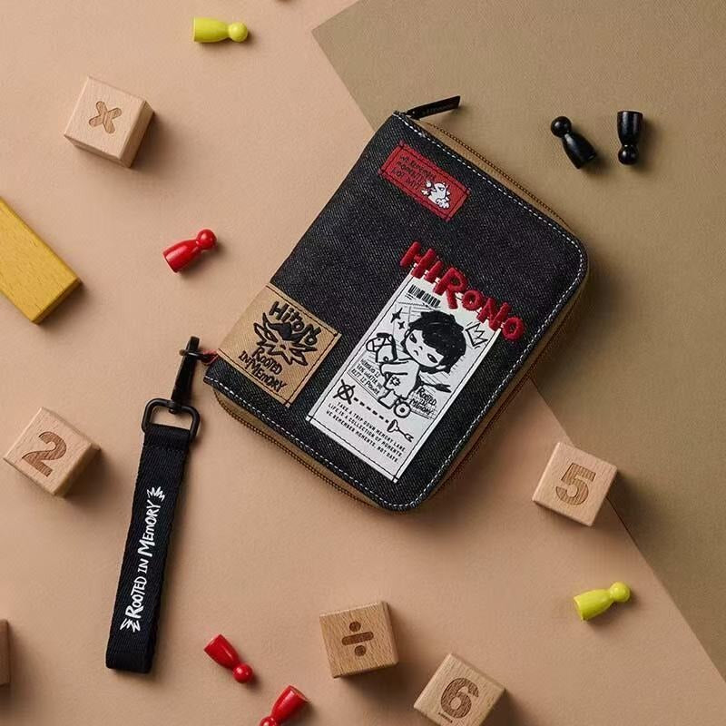 Elevate Your Travel Game with HIRONO Passport Holder & Ticket Holder – Stylish Canvas Zipper Card Bag for Organized Adventures