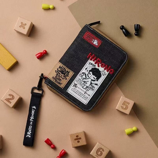 Elevate Your Travel Game with HIRONO Passport Holder & Ticket Holder – Stylish Canvas Zipper Card Bag for Organized Adventures