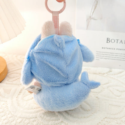 Clothes only)Adorable 3D Shark Dinosaur Outfit for 6-Inch Labubu Dolls – Unleash Imagination with This Trendy Dress-Up Set