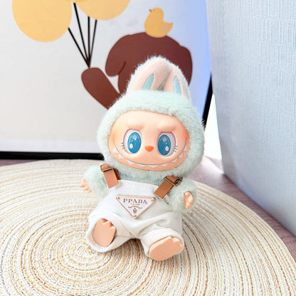 【Only Doll Clothes】Chic Labubu Suspender Set: Perfect for Playtime or Parties – Dress Your Child in This Stylish & Cozy Outfit Today