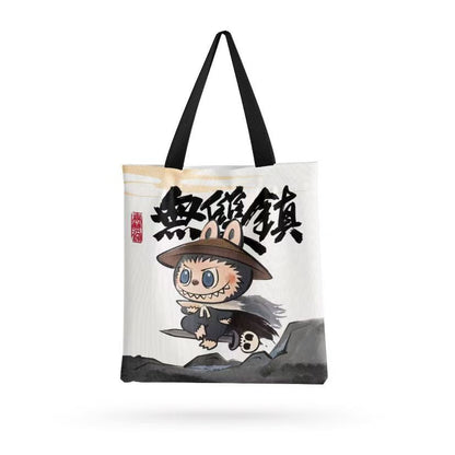 labubbu Single Shoulder Canvas Tote Bag – Chic & Versatile Carry-All for Work, Travel & Daily Adventures – Eco-Friendly Style in Every Stitch