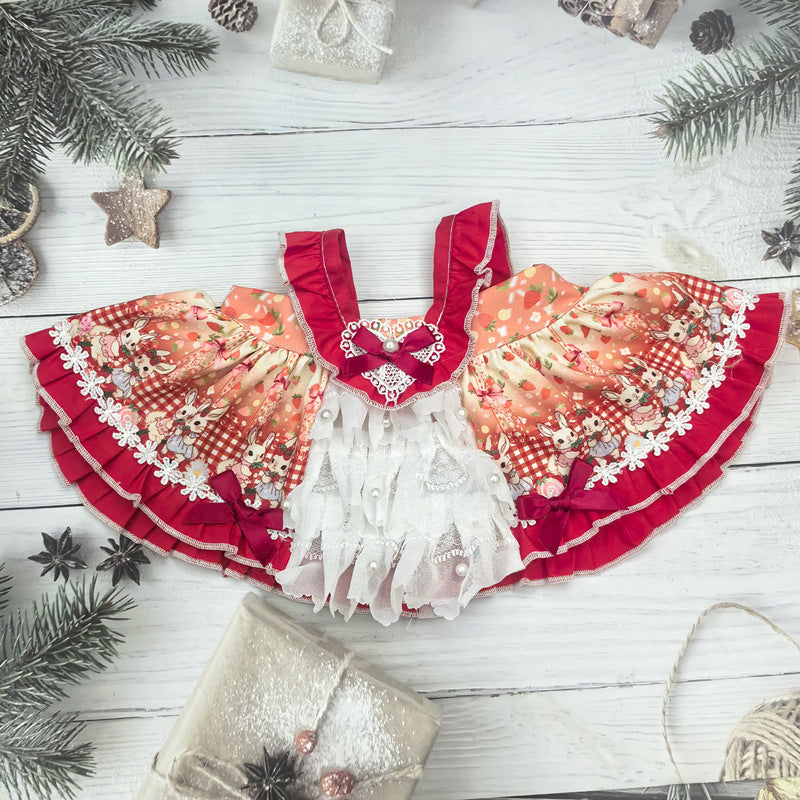 Clothes only)Enchanting Princess Dress for 40CM Liila 600 V2 NOMMI 400% BB3 400%- Perfect for Every Royal Adventure