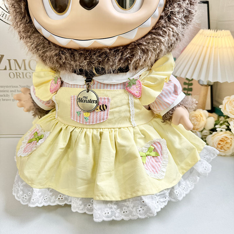 Only Clothes for Sale] Adorable Outfits for 58cm ZIMOMO Labubu Dolls - Trendy Styles & Vibrant Colors to Spark Imagination