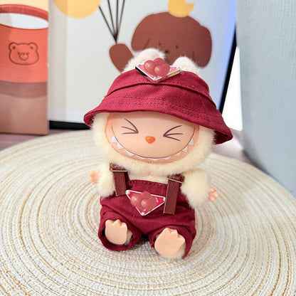 【Only Doll Clothes】Chic Labubu Suspender Set: Perfect for Playtime or Parties – Dress Your Child in This Stylish & Cozy Outfit Today