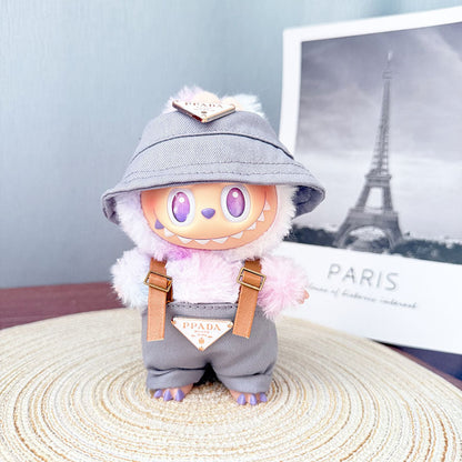 Only Clothes) Adorable Labubu Overalls Set - Trendy & Durable, Ideal for Growing Kids, Perfect for Any Season