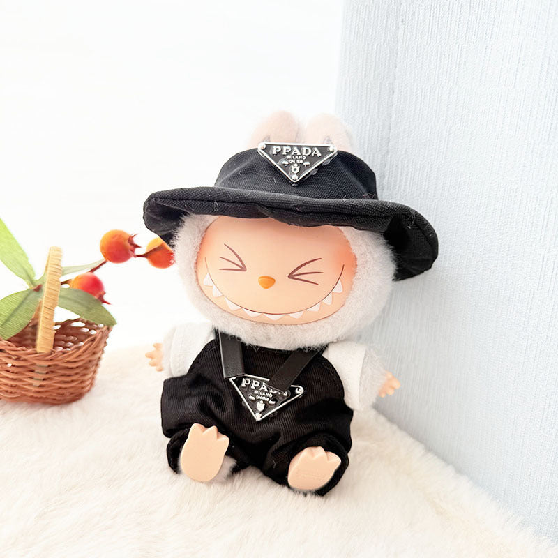 【Only Doll Clothes】Chic Labubu Suspender Set: Perfect for Playtime or Parties – Dress Your Child in This Stylish & Cozy Outfit Today