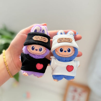 Clothes only)Charming Christmas Outfit Series for Mini Version 4.0 LABUBU - Adorable Holiday Looks for Your Little One