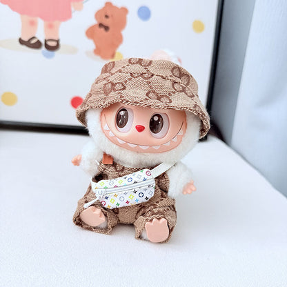 【Only Doll Clothes】Chic Labubu Suspender Set: Perfect for Playtime or Parties – Dress Your Child in This Stylish & Cozy Outfit Today