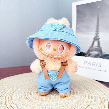 Only Clothes) Adorable Labubu Overalls Set - Trendy & Durable, Ideal for Growing Kids, Perfect for Any Season