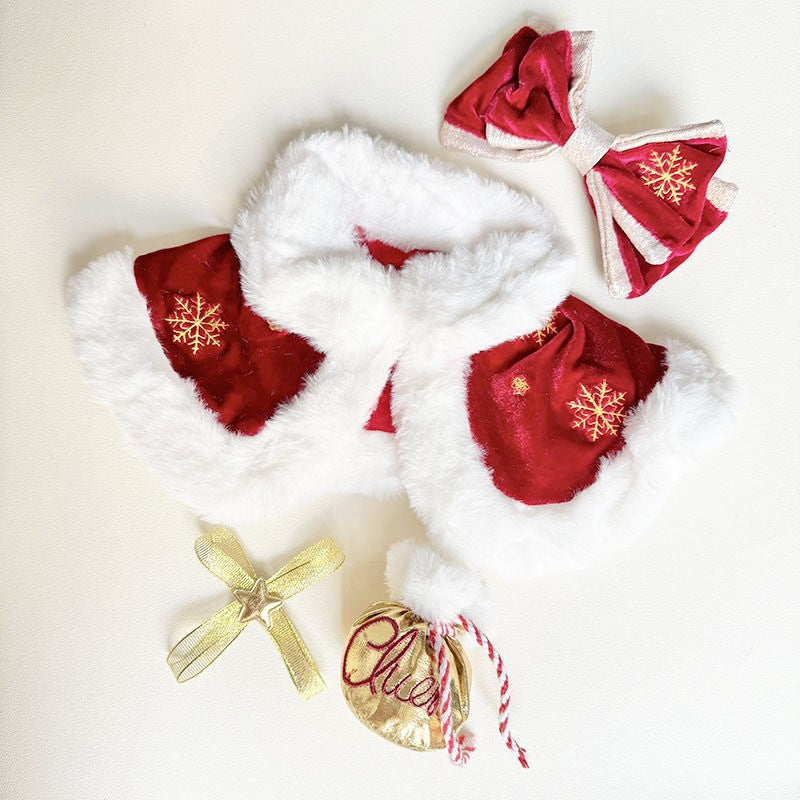 Only Clothes for Sale] Unleash Your Inner Royalty with the Queen Red Cloak - Perfectly Tailored for 58cm ZIMOMO Labubu Dolls, a Must-Have for Collectors!