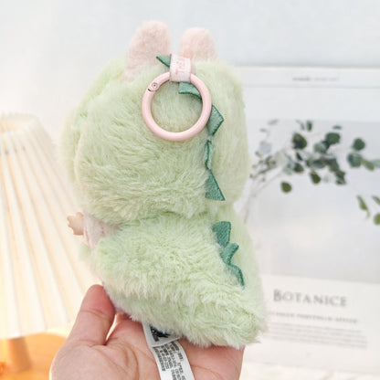 Clothes only)Adorable 3D Shark Dinosaur Outfit for 6-Inch Labubu Dolls – Unleash Imagination with This Trendy Dress-Up Set