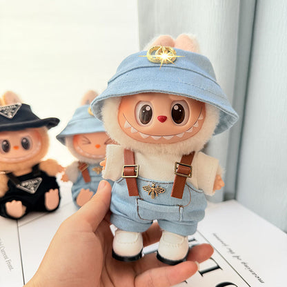 【Only Doll Clothes】Chic Labubu Suspender Set: Perfect for Playtime or Parties – Dress Your Child in This Stylish & Cozy Outfit Today