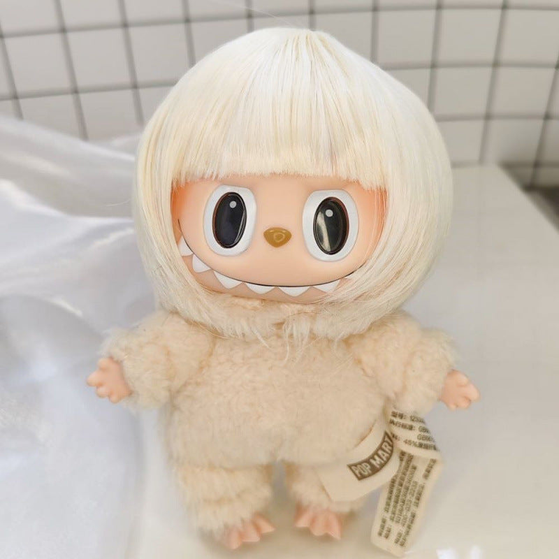 Transform Your Look with Our Stunning Wig, Perfectly Designed for 17cm Labubu – Elevate Your Style Instantly