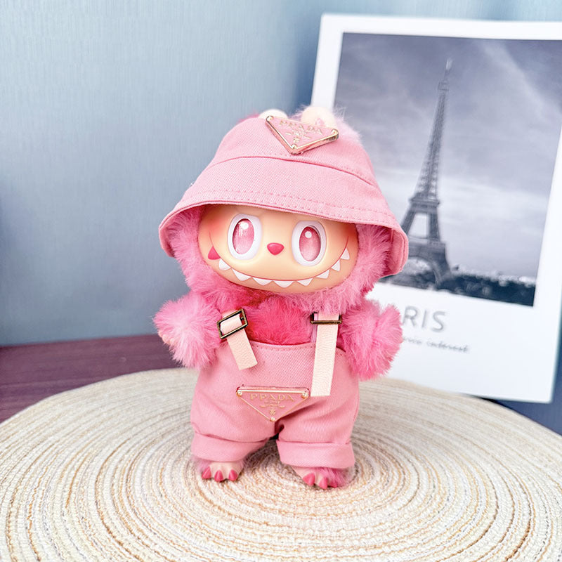 Only Clothes) Adorable Labubu Overalls Set - Trendy & Durable, Ideal for Growing Kids, Perfect for Any Season