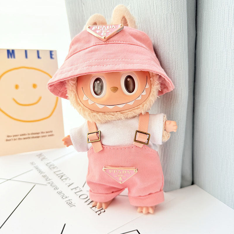 【Only Doll Clothes】Chic Labubu Suspender Set: Perfect for Playtime or Parties – Dress Your Child in This Stylish & Cozy Outfit Today