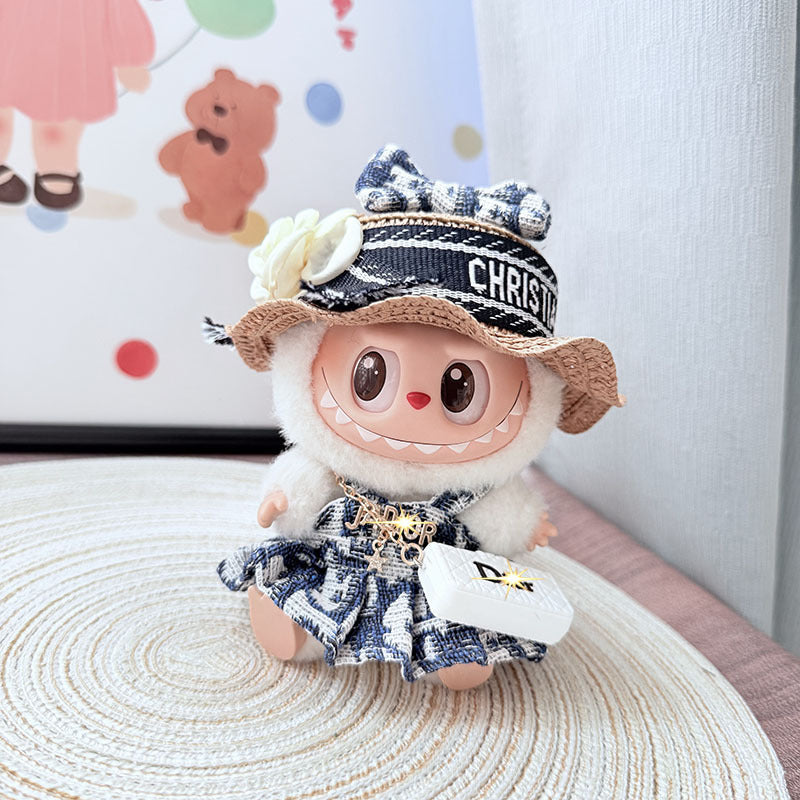 【Only Doll Clothes】Chic Labubu Suspender Set: Perfect for Playtime or Parties – Dress Your Child in This Stylish & Cozy Outfit Today