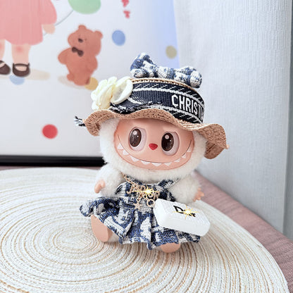 【Only Doll Clothes】Chic Labubu Suspender Set: Perfect for Playtime or Parties – Dress Your Child in This Stylish & Cozy Outfit Today