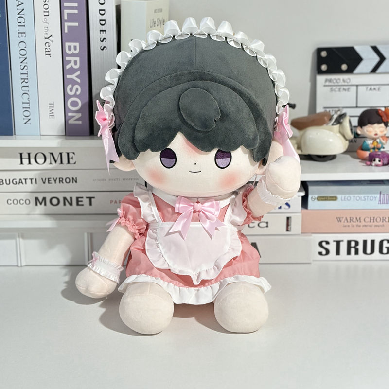 Clothes only)Adorable Maid Outfit Set for 40cm BB3 V4 - Perfect Cosplay Costume for Doll Lovers