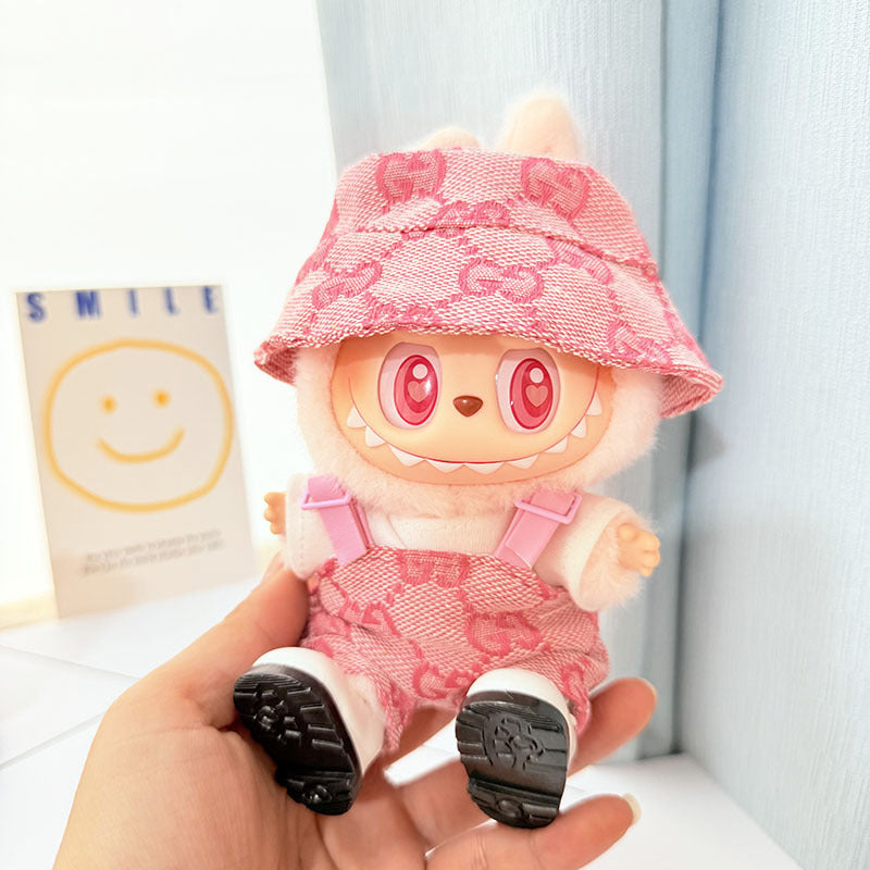 【Only Doll Clothes】Chic Labubu Suspender Set: Perfect for Playtime or Parties – Dress Your Child in This Stylish & Cozy Outfit Today