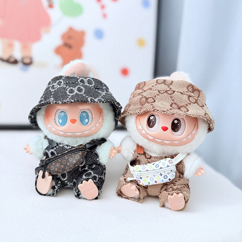 【Only Doll Clothes】Chic Labubu Suspender Set: Perfect for Playtime or Parties – Dress Your Child in This Stylish & Cozy Outfit Today