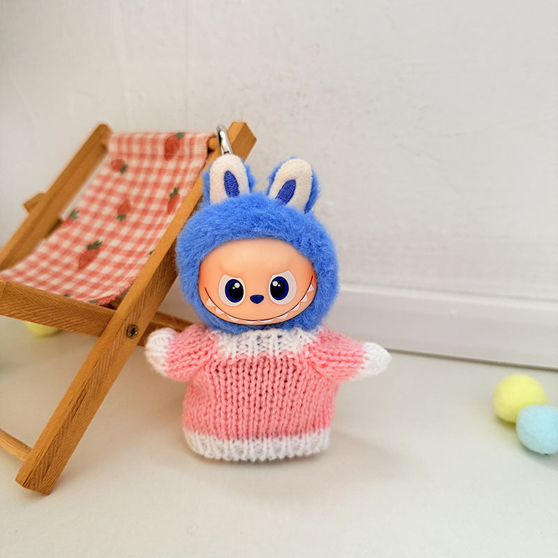 Clothes only)Charming Christmas Outfit Series for Mini Version 4.0 LABUBU - Adorable Holiday Looks for Your Little One