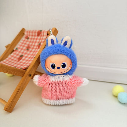 Clothes only)Charming Christmas Outfit Series for Mini Version 4.0 LABUBU - Adorable Holiday Looks for Your Little One