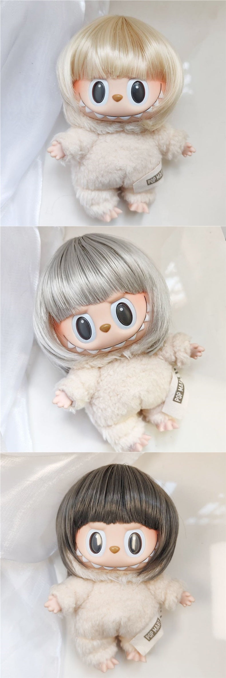 Transform Your Look with Our Stunning Wig, Perfectly Designed for 17cm Labubu – Elevate Your Style Instantly