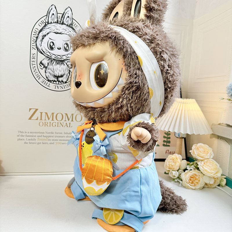 Only Clothes for Sale] Adorable Outfits for 58cm ZIMOMO Labubu Dolls - Trendy Styles & Vibrant Colors to Spark Imagination