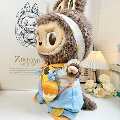 Only Clothes for Sale] Adorable Outfits for 58cm ZIMOMO Labubu Dolls - Trendy Styles & Vibrant Colors to Spark Imagination