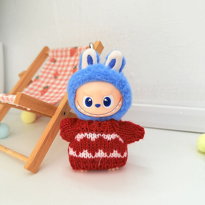 Clothes only)Charming Christmas Outfit Series for Mini Version 4.0 LABUBU - Adorable Holiday Looks for Your Little One