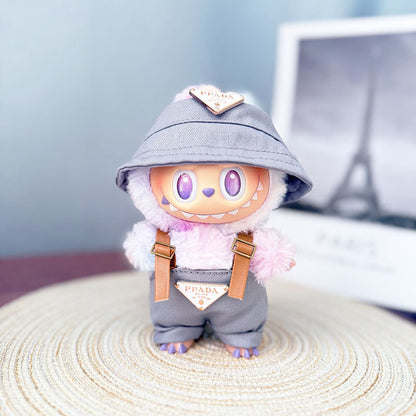 Only Clothes) Adorable Labubu Overalls Set - Trendy & Durable, Ideal for Growing Kids, Perfect for Any Season