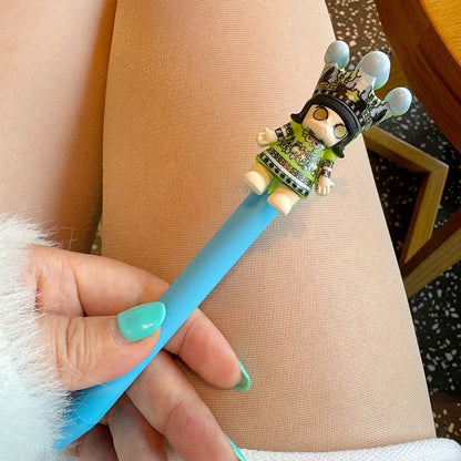 Cute Princess Ballpoint Pen – Add a Touch of Magic to Your Writing, Perfect for School Supplies & Gifts, Trendy Unicorn Design