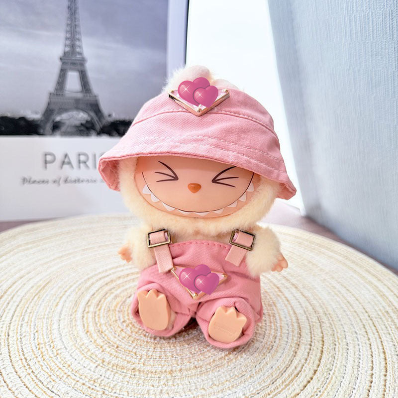 【Only Doll Clothes】Chic Labubu Suspender Set: Perfect for Playtime or Parties – Dress Your Child in This Stylish & Cozy Outfit Today