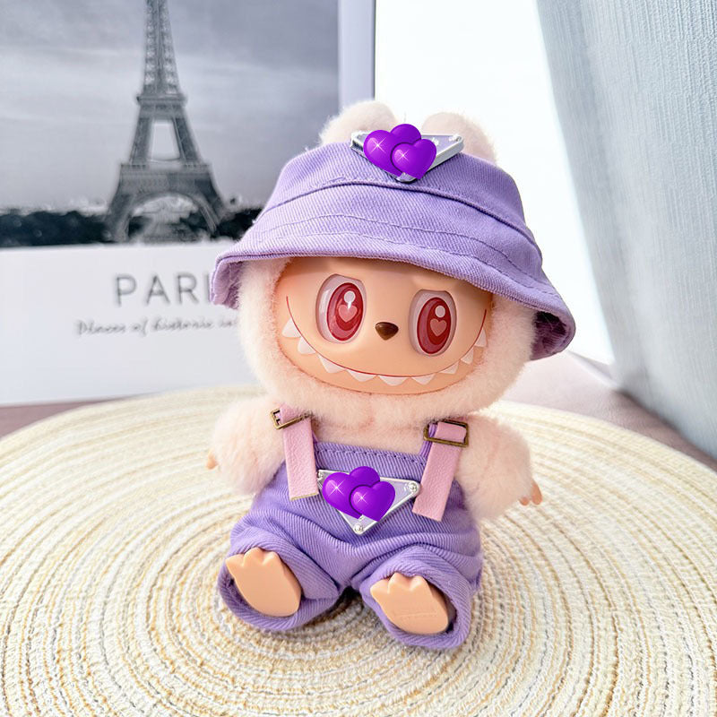 【Only Doll Clothes】Chic Labubu Suspender Set: Perfect for Playtime or Parties – Dress Your Child in This Stylish & Cozy Outfit Today