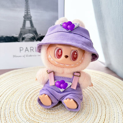 【Only Doll Clothes】Chic Labubu Suspender Set: Perfect for Playtime or Parties – Dress Your Child in This Stylish & Cozy Outfit Today