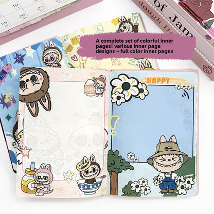 Unleash Your Creativity with Rose Labubu A5 Notebook: Vibrant Color Pages for Ultimate Planning & Diary Journaling