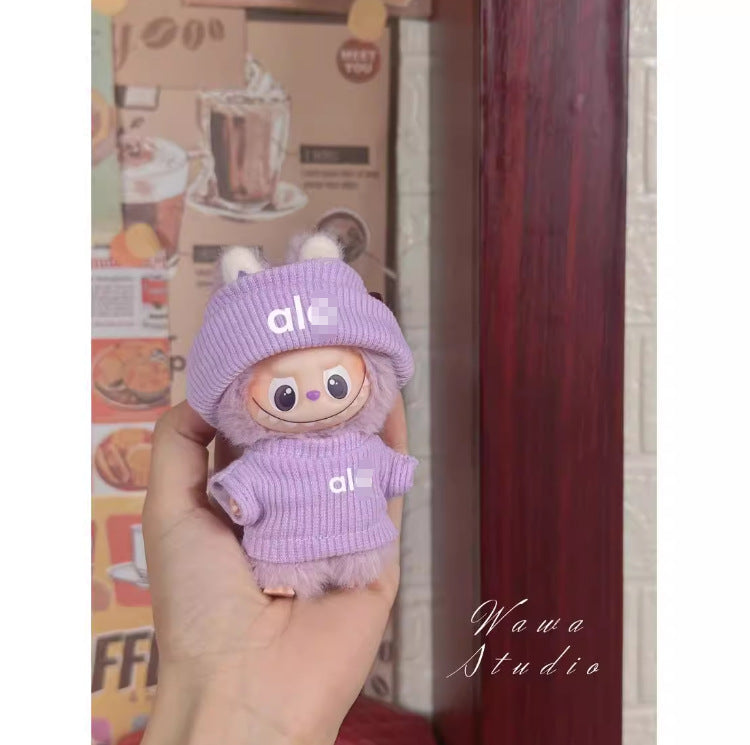 Only Clothes) MINI Labubu 4.0 Compatible Replacement Tennis Wear – Experience the Fusion of Style and Functionality