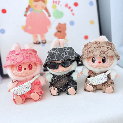 【Only Doll Clothes】Chic Labubu Suspender Set: Perfect for Playtime or Parties – Dress Your Child in This Stylish & Cozy Outfit Today