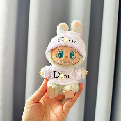 【Only Doll Clothes】Chic Labubu Suspender Set: Perfect for Playtime or Parties – Dress Your Child in This Stylish & Cozy Outfit Today