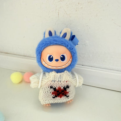 Clothes only)Charming Christmas Outfit Series for Mini Version 4.0 LABUBU - Adorable Holiday Looks for Your Little One