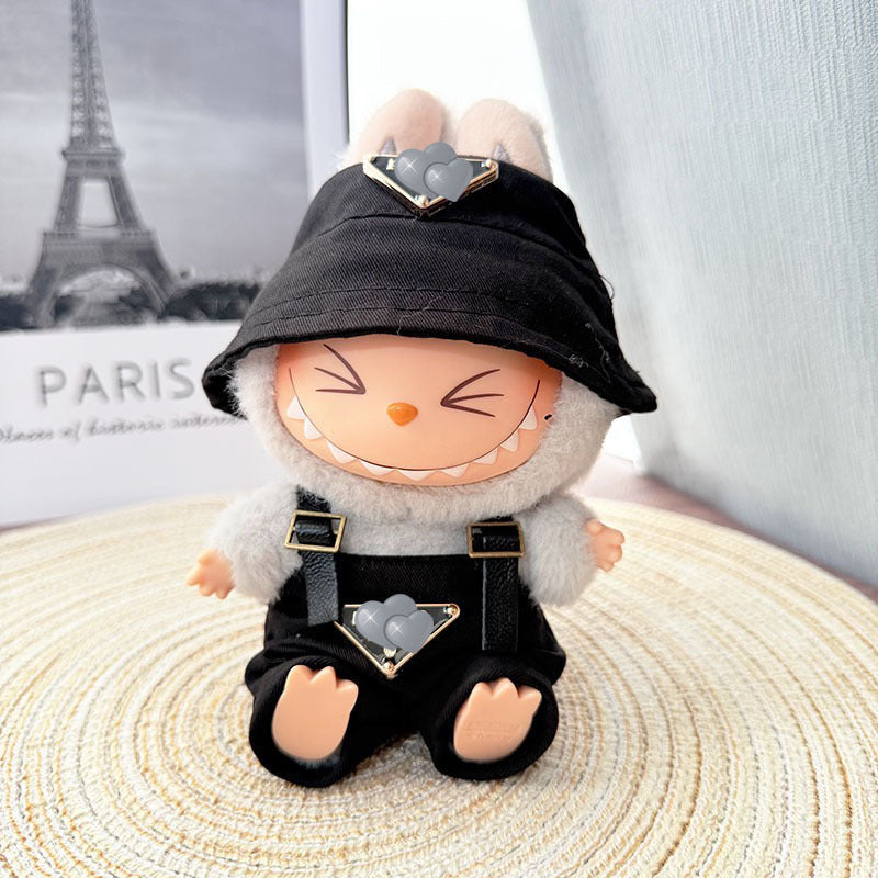 【Only Doll Clothes】Chic Labubu Suspender Set: Perfect for Playtime or Parties – Dress Your Child in This Stylish & Cozy Outfit Today